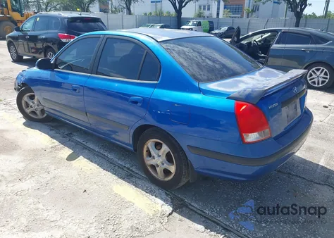 2003 Hyundai Elantra Gls/Gt from USA, damaged, VIN KMHDN45D03U705847